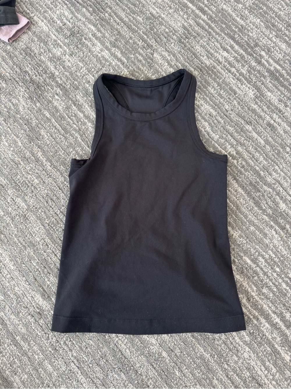 lululemon Align Waist-Length Racerback Tank Top – Black – Size 2
